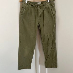 Size 30 Army Green Pants Free People